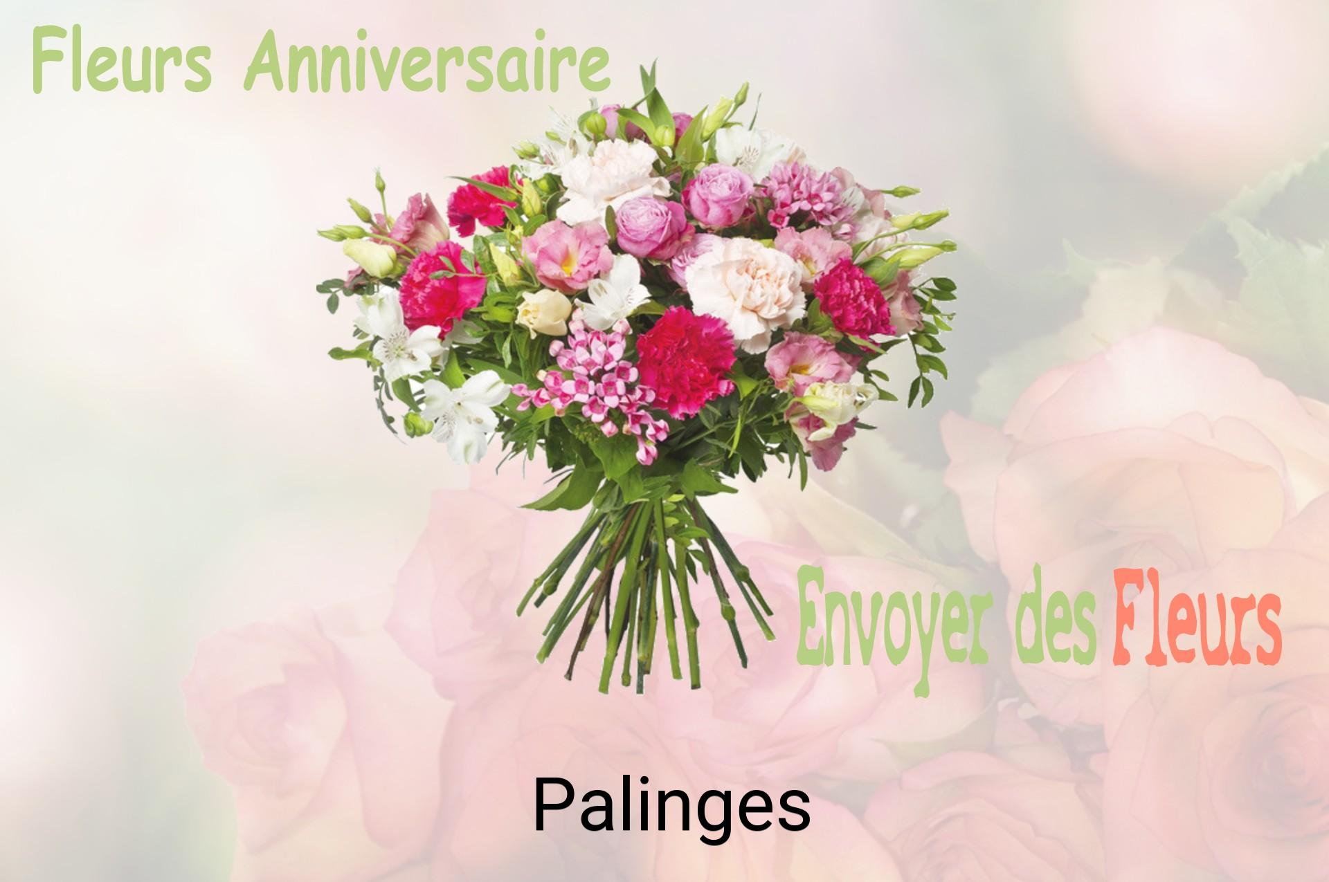 Bouquet de fleurs d’anniversaire livré à Palinges